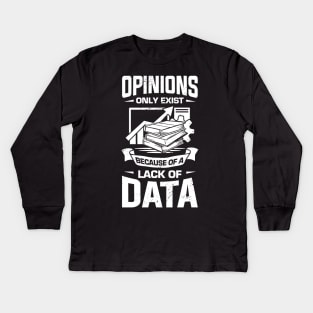 Data Science Analyst Scientist Gift Kids Long Sleeve T-Shirt